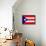 Puerto Rico National Flag Poster Print-null-Framed Poster displayed on a wall
