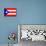 Puerto Rico National Flag Poster Print-null-Mounted Poster displayed on a wall