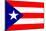 Puerto Rico National Flag Poster Print-null-Mounted Poster