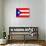 Puerto Rico National Flag-null-Art Print displayed on a wall