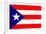 Puerto Rico National Flag-null-Framed Art Print