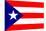 Puerto Rico National Flag-null-Mounted Art Print