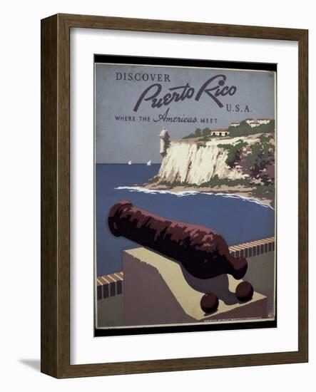 Puerto Rico-null-Framed Giclee Print