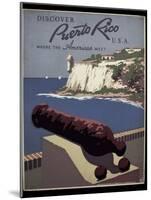 Puerto Rico-null-Mounted Giclee Print