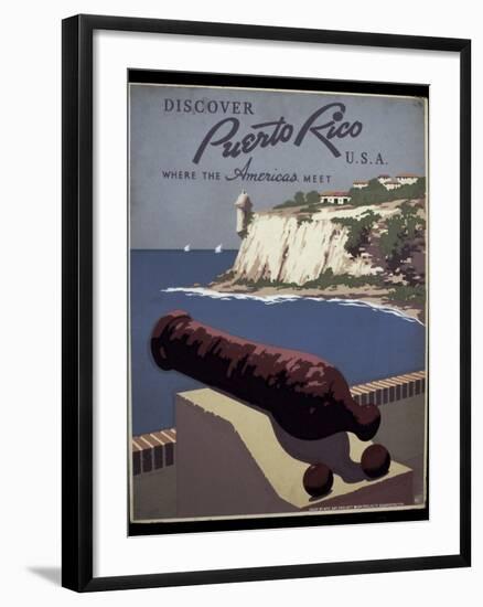 Puerto Rico-null-Framed Giclee Print