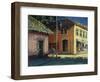 Puerto Vallarta Street Scene-Patti Mollica-Framed Premium Giclee Print