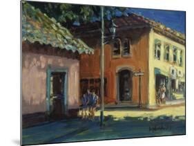 Puerto Vallarta Street Scene-Patti Mollica-Mounted Giclee Print