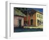 Puerto Vallarta Street Scene-Patti Mollica-Framed Giclee Print