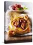 Puff Pastry Pastries with Plums-Paul Williams-Stretched Canvas