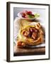 Puff Pastry Pastries with Plums-Paul Williams-Framed Photographic Print