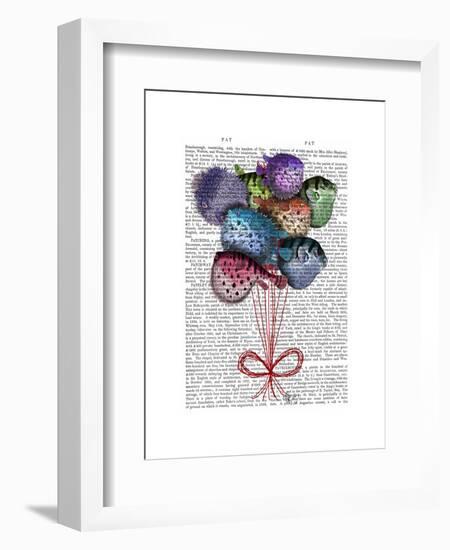 Puffer Fish Balloons-Fab Funky-Framed Art Print