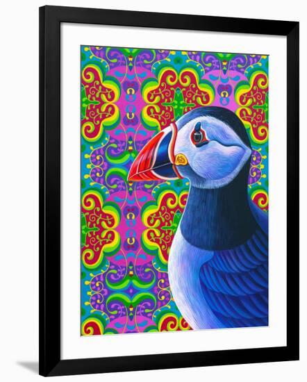 Puffin-Jane Tattersfield-Framed Giclee Print