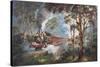 Puffing Billy 1-John Bradley-Stretched Canvas