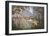 Puffing Billy 2-John Bradley-Framed Giclee Print