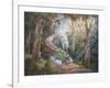 Puffing Billy in Sherbrook Forest-John Bradley-Framed Giclee Print