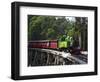 Puffing Billy Steam Train, Dandenong Ranges, near Melbourne, Victoria, Australia-David Wall-Framed Photographic Print