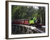 Puffing Billy Steam Train, Dandenong Ranges, near Melbourne, Victoria, Australia-David Wall-Framed Photographic Print