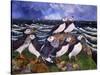 Puffins, 2000-Lisa Graa Jensen-Stretched Canvas