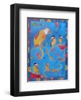 Puffins II-null-Framed Art Print