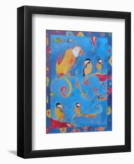 Puffins II-null-Framed Art Print