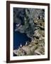 Puffins on Cliffs, Hermaness Nature Reserve, Unst, Shetland Islands, Scotland, UK-Patrick Dieudonne-Framed Photographic Print