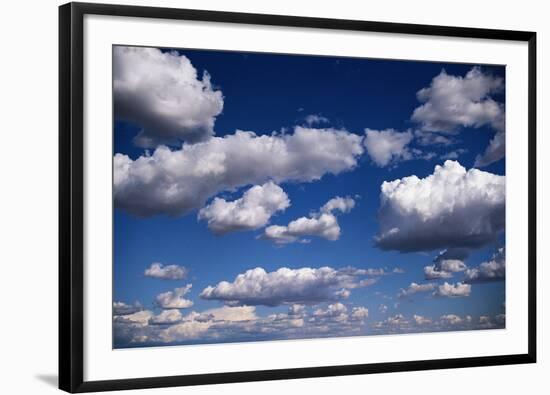 Puffy Clouds-Rick Doyle-Framed Photographic Print