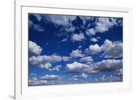 Puffy White Clouds in a Blue Sky-Rick Doyle-Framed Photographic Print