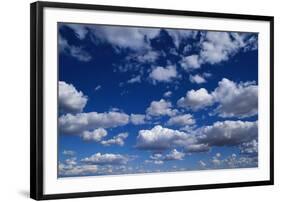 Puffy White Clouds in a Blue Sky-Rick Doyle-Framed Photographic Print