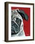 Pug a Boo-Melissa Symons-Framed Art Print