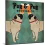 Pug and Pug Brewing Square-Ryan Fowler-Mounted Art Print
