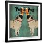 Pug and Pug Brewing Square-Ryan Fowler-Framed Art Print