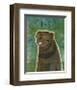 Pug (black)-John Golden-Framed Giclee Print