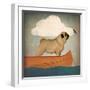 Pug Canoe Co-Ryan Fowler-Framed Art Print