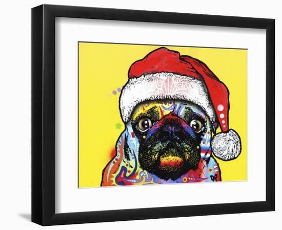 Pug Christmas Edition-Dean Russo-Framed Premium Giclee Print