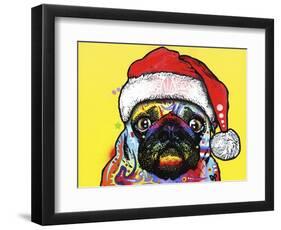 Pug Christmas Edition-Dean Russo-Framed Premium Giclee Print