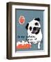 Pug Dog Life-Ginger Oliphant-Framed Art Print