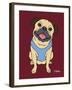 Pug Fawn-Tomoyo Pitcher-Framed Giclee Print