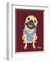 Pug Fawn-Tomoyo Pitcher-Framed Giclee Print