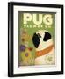 Pug Flower Co.-Stephen Fowler-Framed Art Print