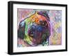 Pug Love-Dean Russo-Framed Giclee Print