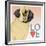 Pug Love-Tomoyo Pitcher-Framed Giclee Print