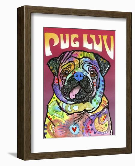 Pug Luv-Dean Russo-Framed Giclee Print