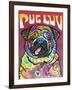 Pug Luv-Dean Russo-Framed Giclee Print