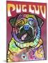 Pug Luv-Dean Russo-Mounted Giclee Print