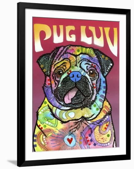 Pug Luv-Dean Russo-Framed Giclee Print