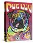 Pug Luv-Dean Russo-Stretched Canvas