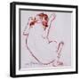 Pug Puppy 1, 2005-Joan Thewsey-Framed Giclee Print