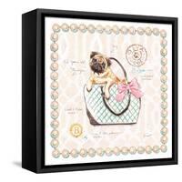 Pug Puppy Purse-Chad Barrett-Framed Stretched Canvas