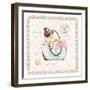 Pug Puppy Purse-Chad Barrett-Framed Art Print