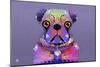 PUG Purple XXXIII-Fernando Palma-Mounted Premium Giclee Print